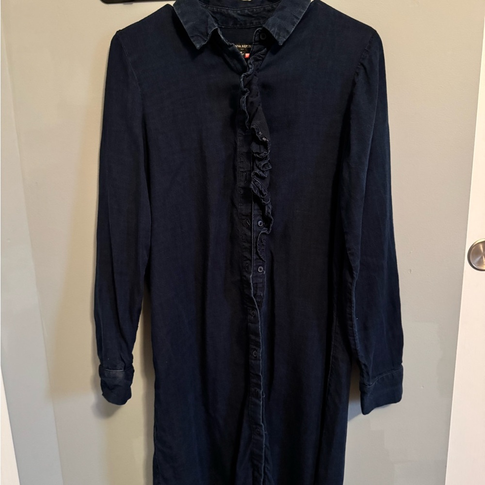Banana Republic Dark Blue Denim Shirt